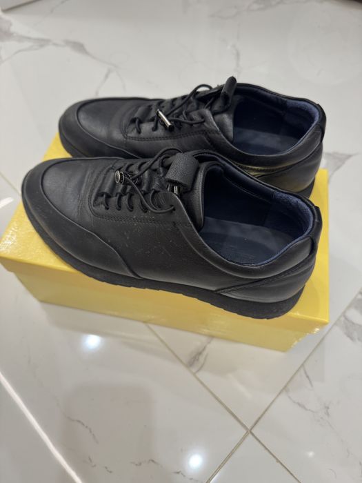 Кожаные туфли 35 размер