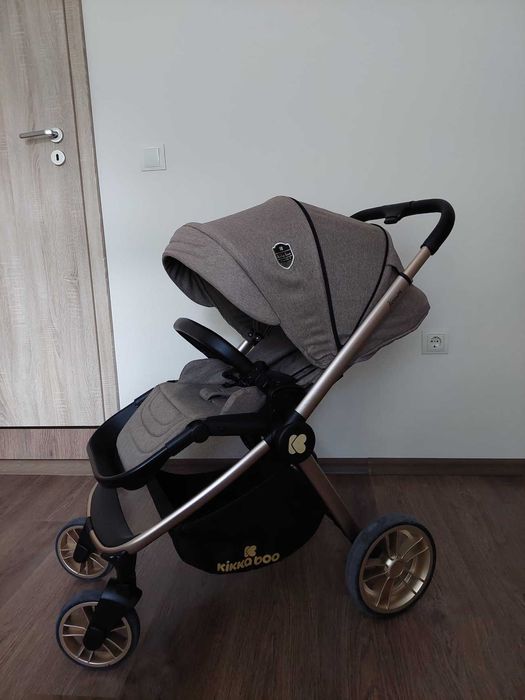 Бебешка количка Kikka Boo 3 в 1 Vicenza Premium Beige