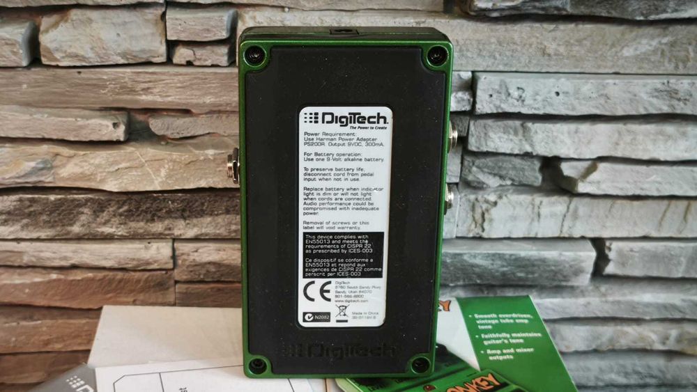 Pedala chitara DigiTech Bad Monkey Tube Overdrive – Harman | Overdrive / Boost în cutie - GARANTIE 1 AN!