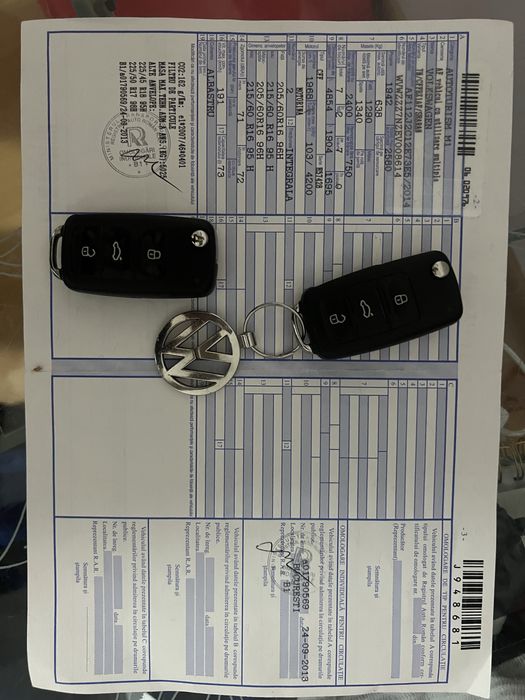 Vand VW Sharan 4x4 2.0 diesel 2014