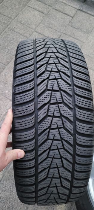 Roti originale Audi A4 B7 pe 17 cu anvelope f.bune