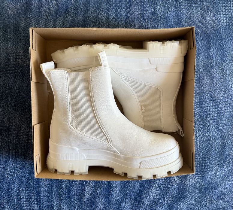 BUFFALO Aspha Chelsea Mid ОРИГИНАЛНИ дамски боти/челси - 40/25,5см