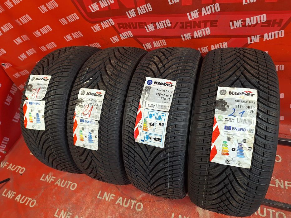 Anvelope de IARNA - 215/50/17 - KLEBER - NOI - DOT 2021 !