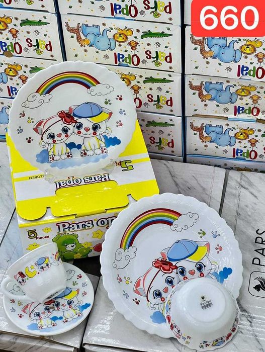 детский набор посуды Pars Opal