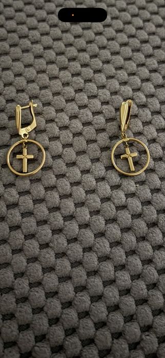 Cercei de aur 14 k