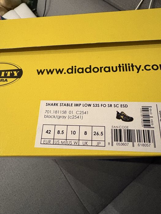 Diadora SHARK STABLE impact LOW S3