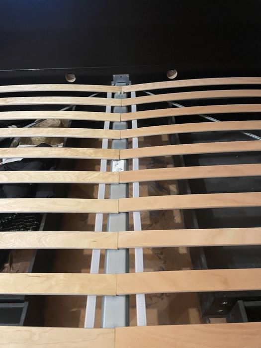 Легло IKEA MALM (рамка 175х207) с 4 чекмеджета и матрак