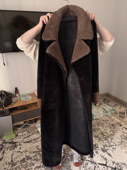 Шуба на зиму теплая