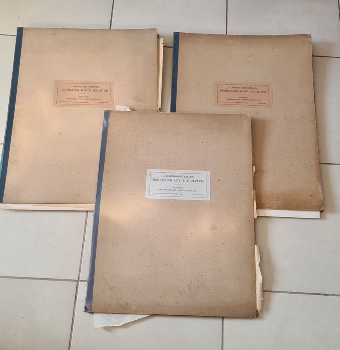 Egipt Antic Catalog Album Foto Tablou Carte Document Vechi Colectie