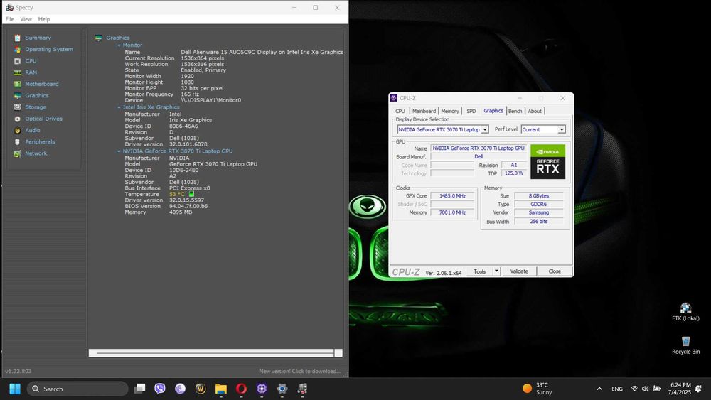 Alienware m15 R7 Gaming