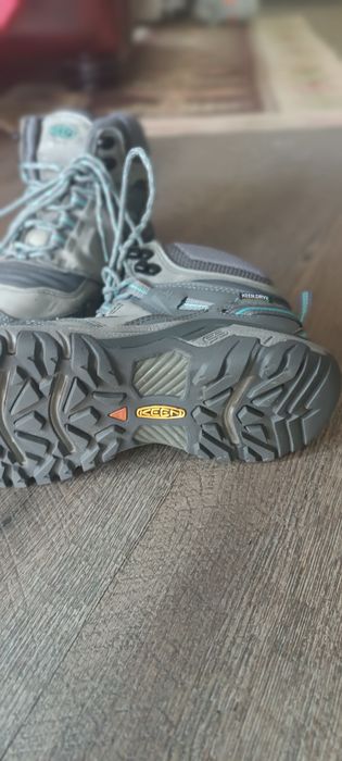 Ghete drumeție damă KEEN Ridge Flex Mid WP (Impermeabile), mărimea 38 – Stare excelentă
