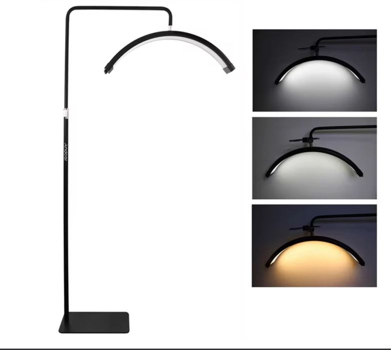 Lampa Semiluna Led Cosmetica Tatuaje Lumina Gene Makeup 36W Pat/Masa