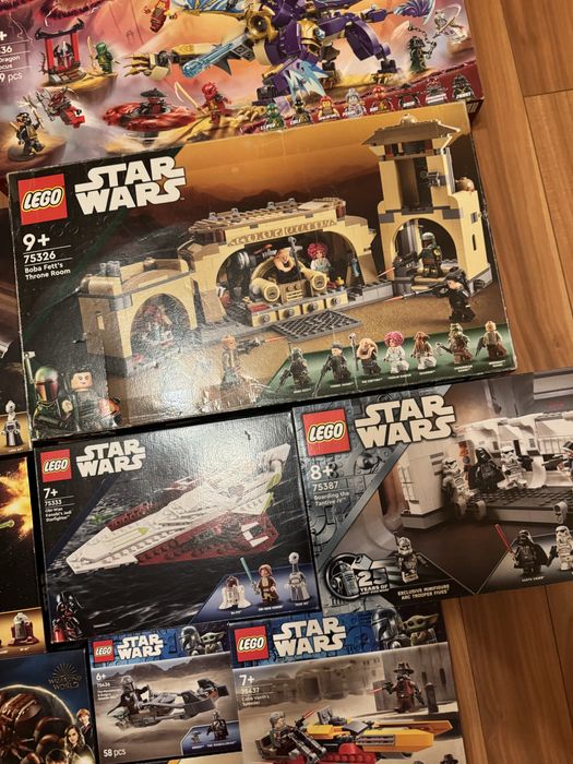 Legp star wars, ninjago, harry potter