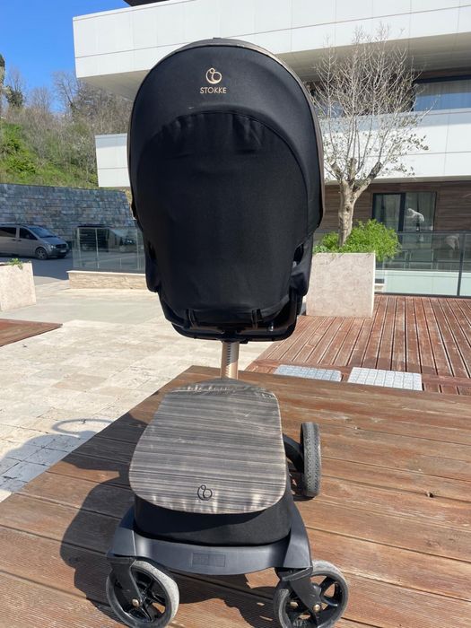 Продавам бебешка количка Stokke Xplory X-Limited Edition Gold Black