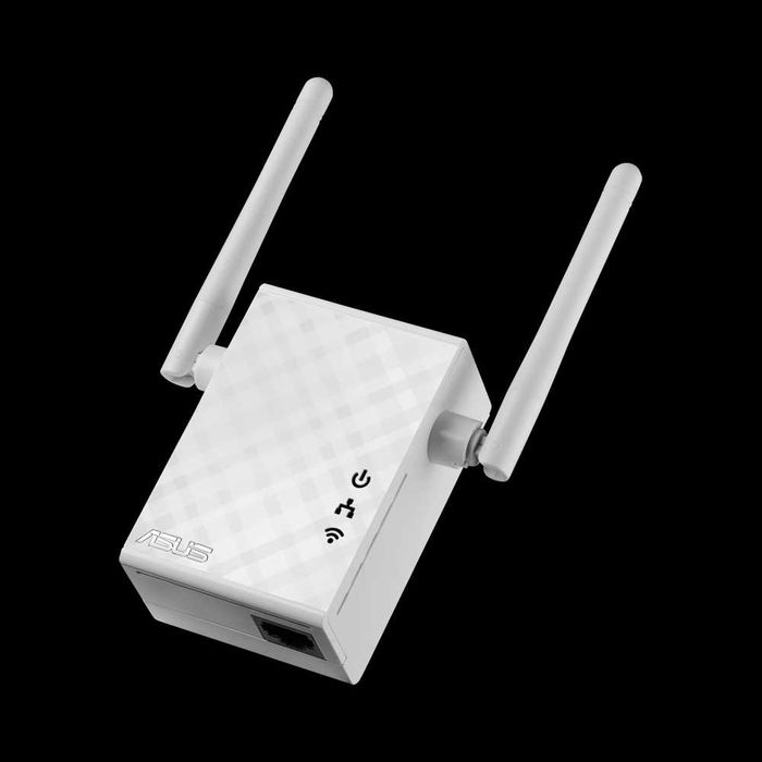 Extender Wireless ASUS RP-N12, N300, Repeater Mode, 2 antene Wi-Fi
