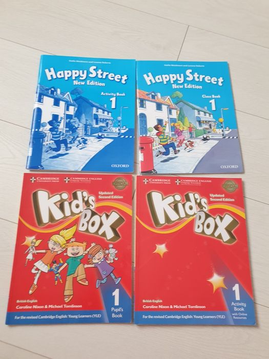 Manuale si caiet lucru engleza copii Cambridge noi