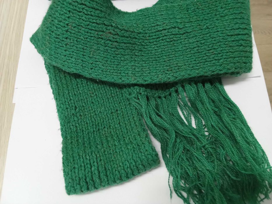 Bereta si fular, dama, impletite manual