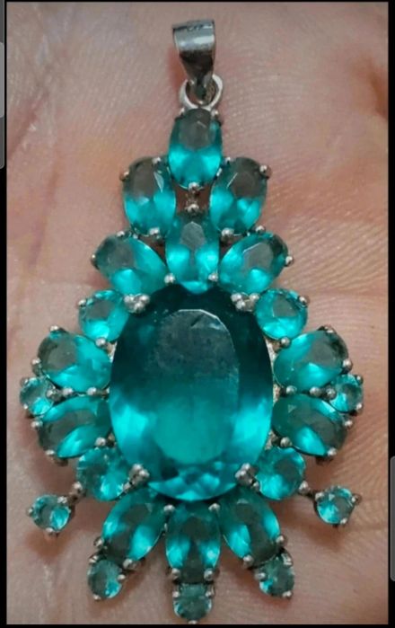 Pandantiv damă superb din argint ștantat 925