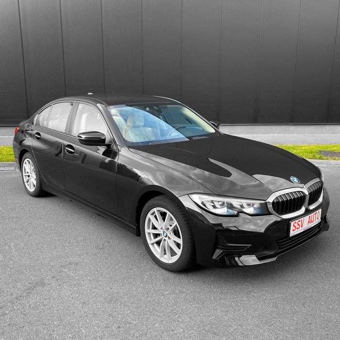 Bmw Seria 3 G20 318d Sedan Negru Piele Bej Alb Touchscreen 2019 Euro 6