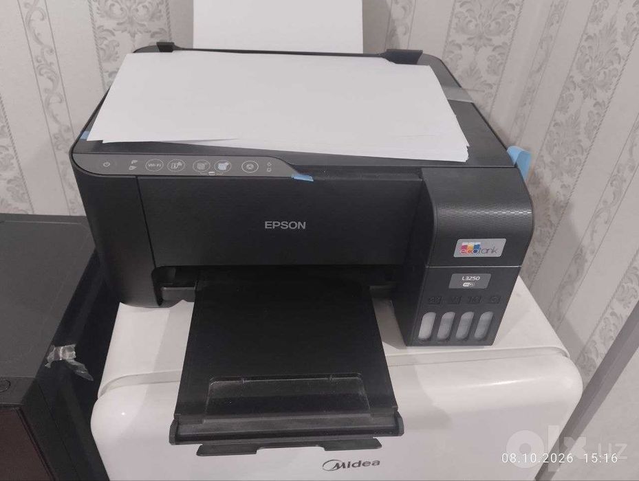 Epson EcoTank L3250 — Wi-Fi рангли принтер, сканер ва ксерокс сотилади