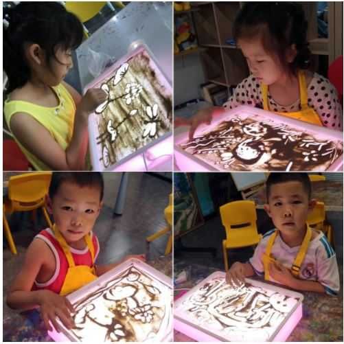 Световой стол для рисования песком - Световая песочница.