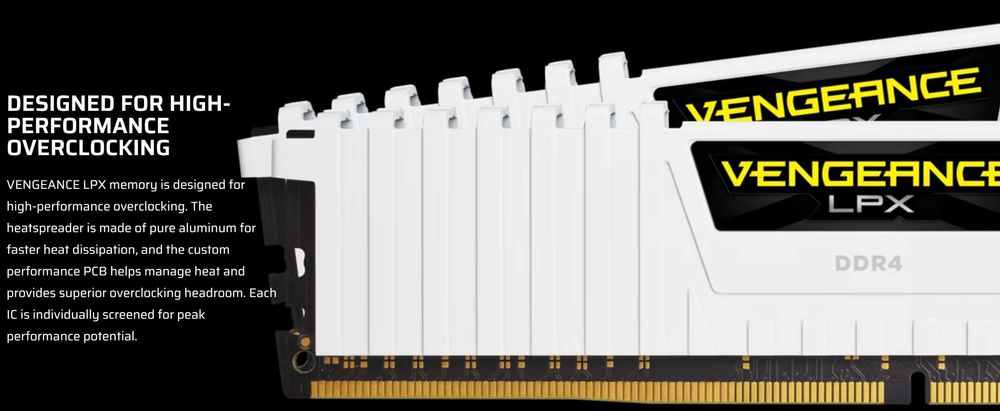 RAM 16GB 2x8gb RAM Corsair Vengeance LPX 2666Mhz DDR4 за компютър