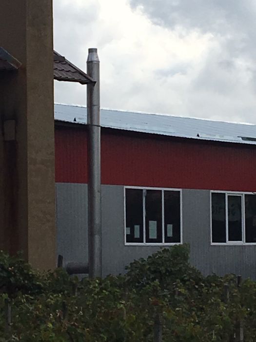 Horn , cosuri de fum din inox dublu izolate