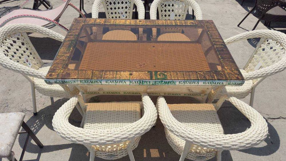 Ratan stol stul |Мебель с ротанговой нити |DECO, KOBRA | Rattan Ratang