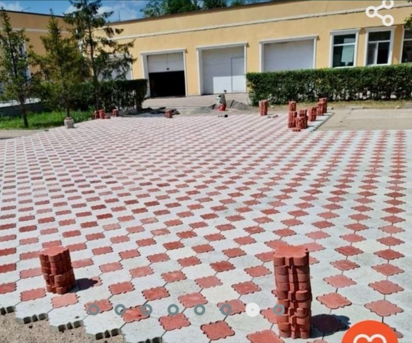 Брусчатка, плитка, поребрики