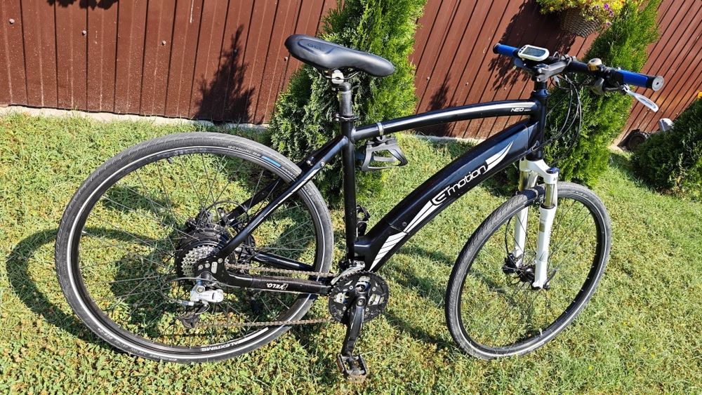 Bicicleta electrica BH Easy Moțion Neo Cross, roti pe 28