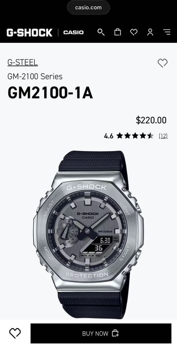 Casio G-shock GM-2100