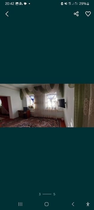 Xovli sotiladi 5 sutix 4 xonalik narxi 500 million