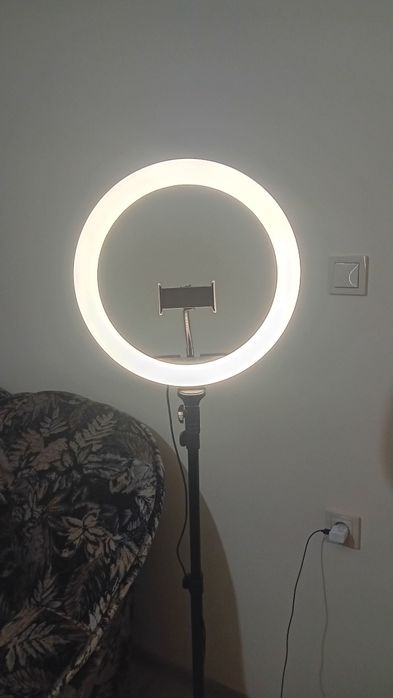 LED Ring Light, комплект за смартфон