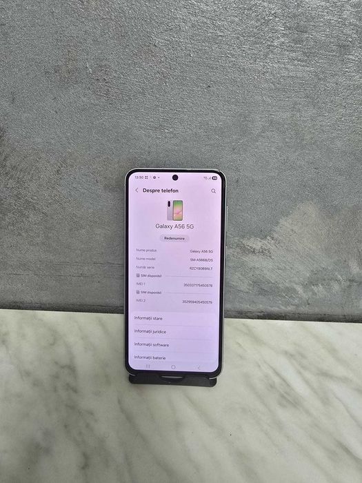 Samsung A56 5G 128GB White Bmg Amanet 101687