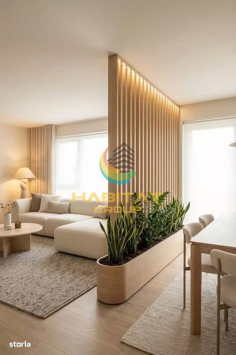 Apartament tip studio / 2 camere / 50.3 mp / Popesti
