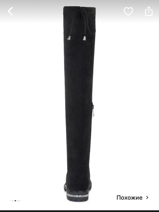 Обувь Ботфорты новые