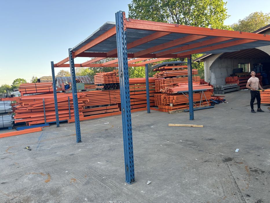 Rafturi metalice platforma