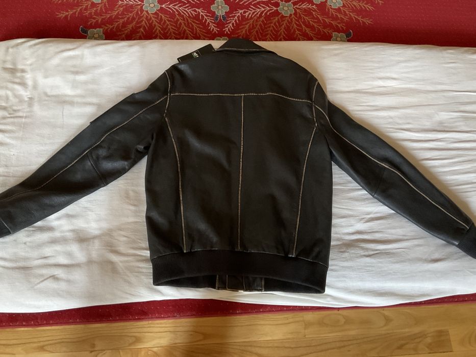 Куртка мужская из натуральной кожи