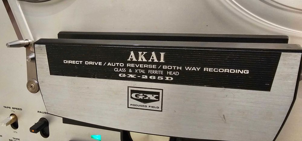 Magnetofon Akai GX-215 Autorevers sau Akai GX265D servisate test