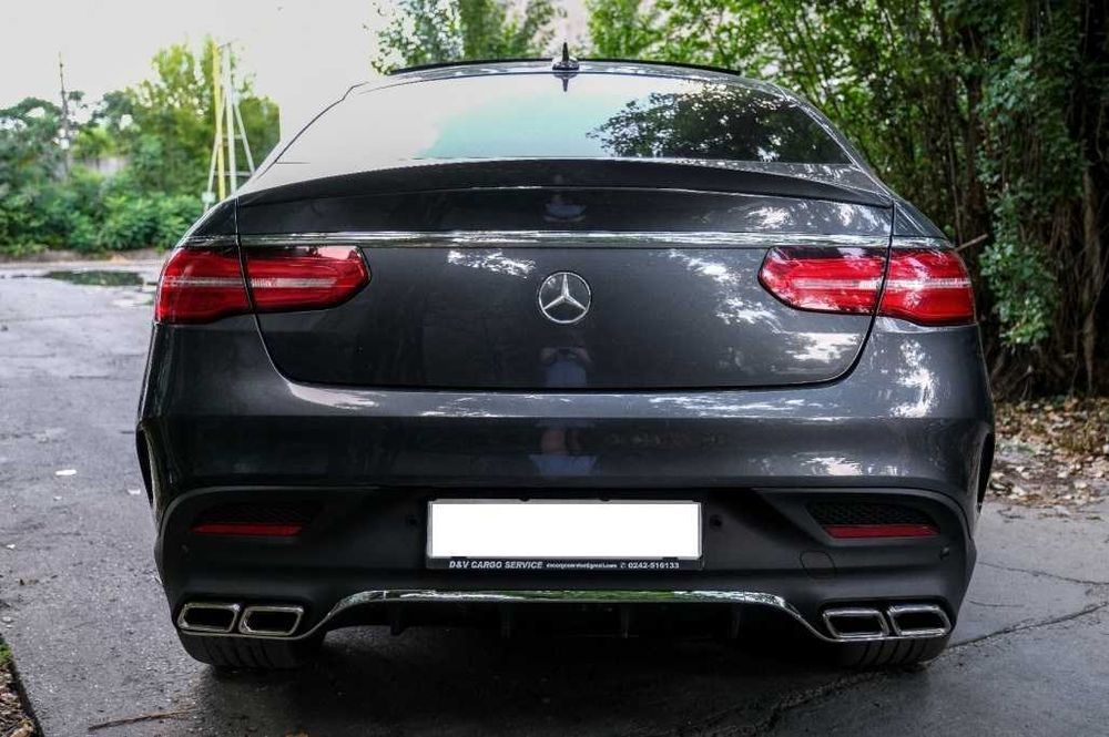 Difuzor Mercedes GLE Coupe Cu tobe GLE63