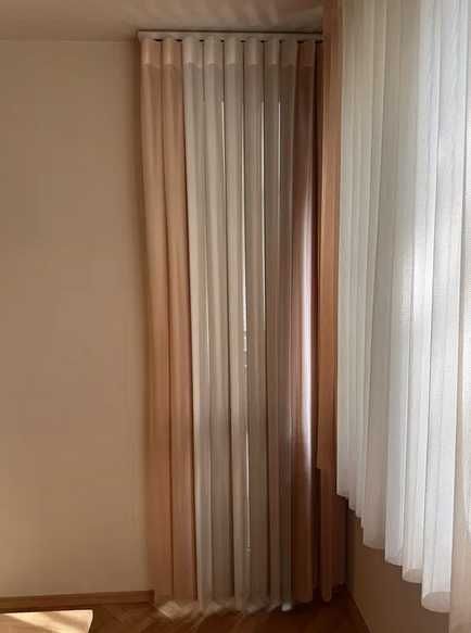 Щори тип перде от висококачествен тюл, По индивидуални размери