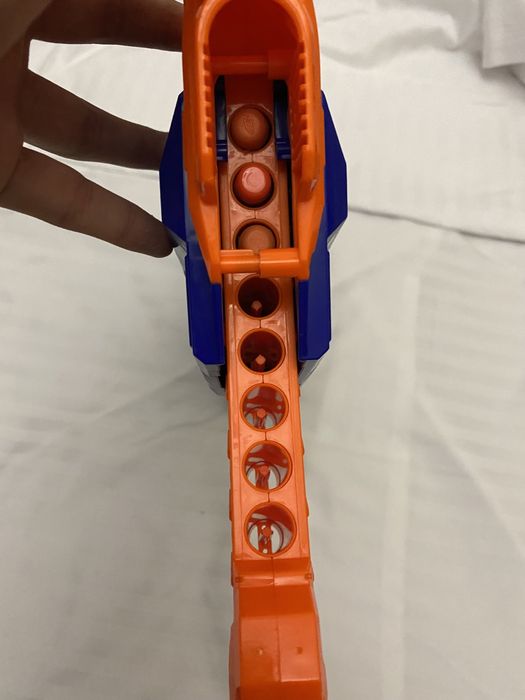 бластер nerf elite rukkus ics-8