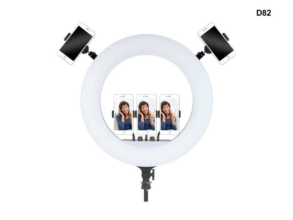 Ring Light LED 22 inchi Fotografie Lampa Circulara Ring Trepied 20cm