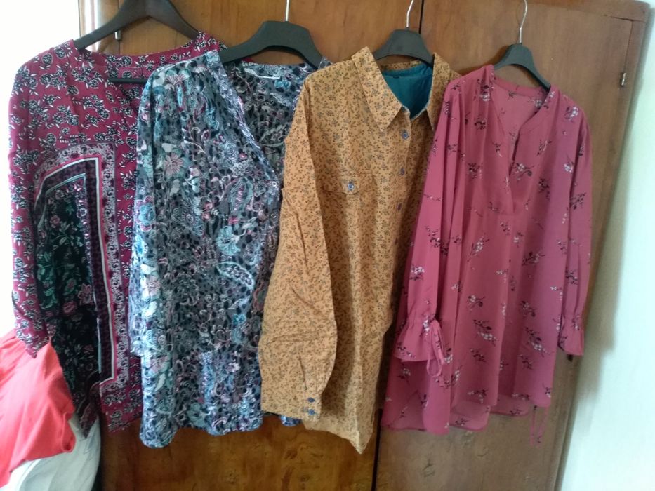 Vând bluze noi cu mânecă lunga, elegante, mărime mare