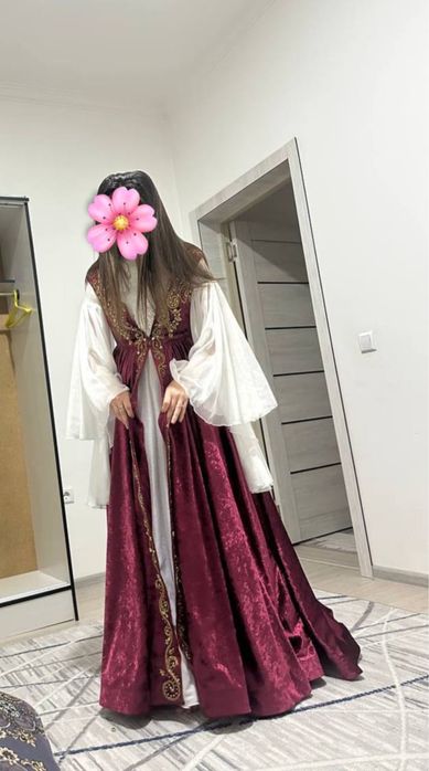 Kelin salom, chaqirdi uchun libos ruchnaya rabota tozza yaxshi matodan