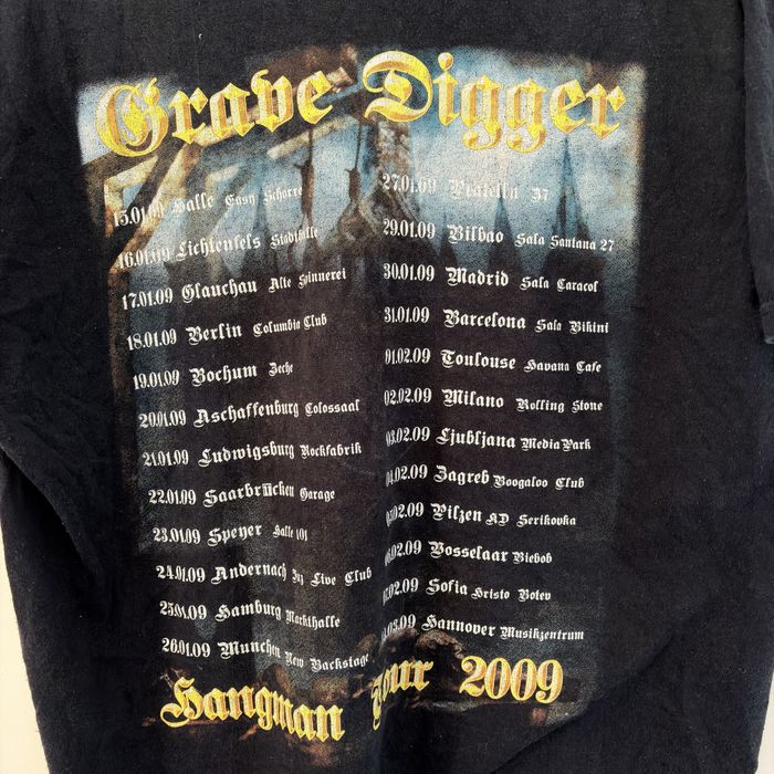 Оригинална концертна тениска Grave Digger – Ballads of a Hangman Tour 2009