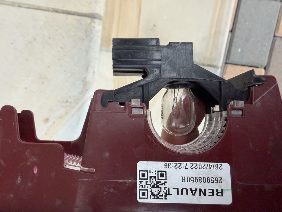 Suport lampi numar camera mansarier dacia jogger stop frana 265127573R 265908950R