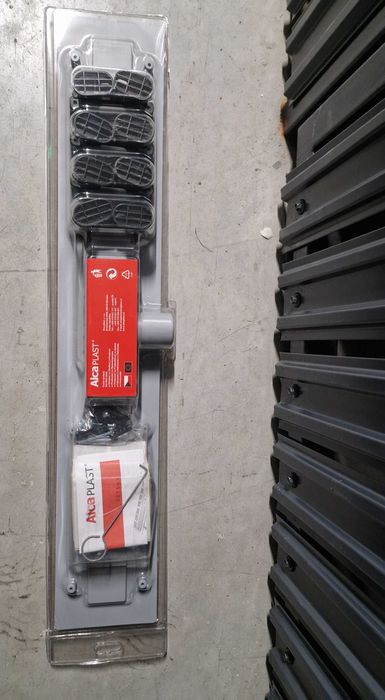 Set rigola pentru dus cu capac Alca APZ9 Simple 65 cm