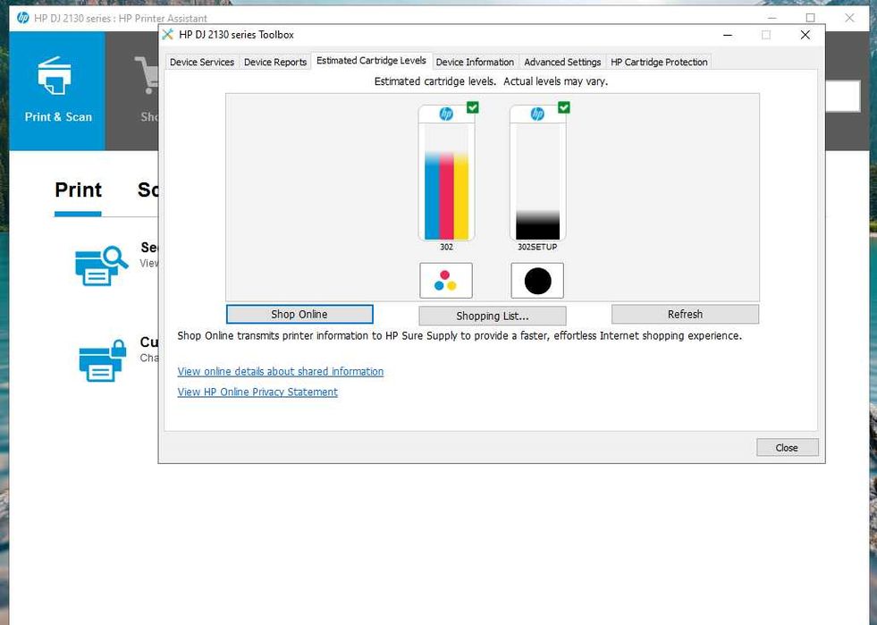 Принтер/Скенер HP DeskJet 2130