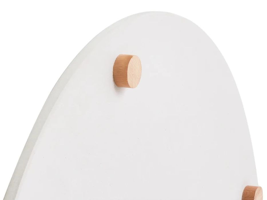 NOU Masa de cafea NADINE, ceramică, cu depozitare